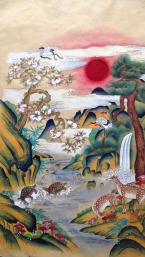 윤태오-십장생도